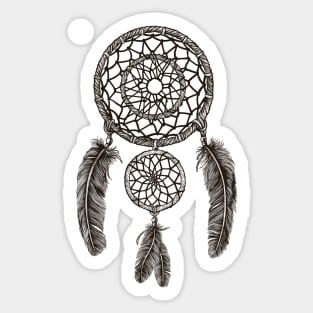 Double Dreamcatcher Sticker